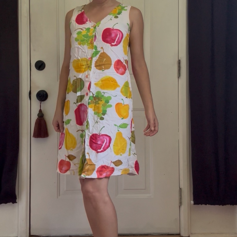 Jams World Button Down Fruit Dress 🍎